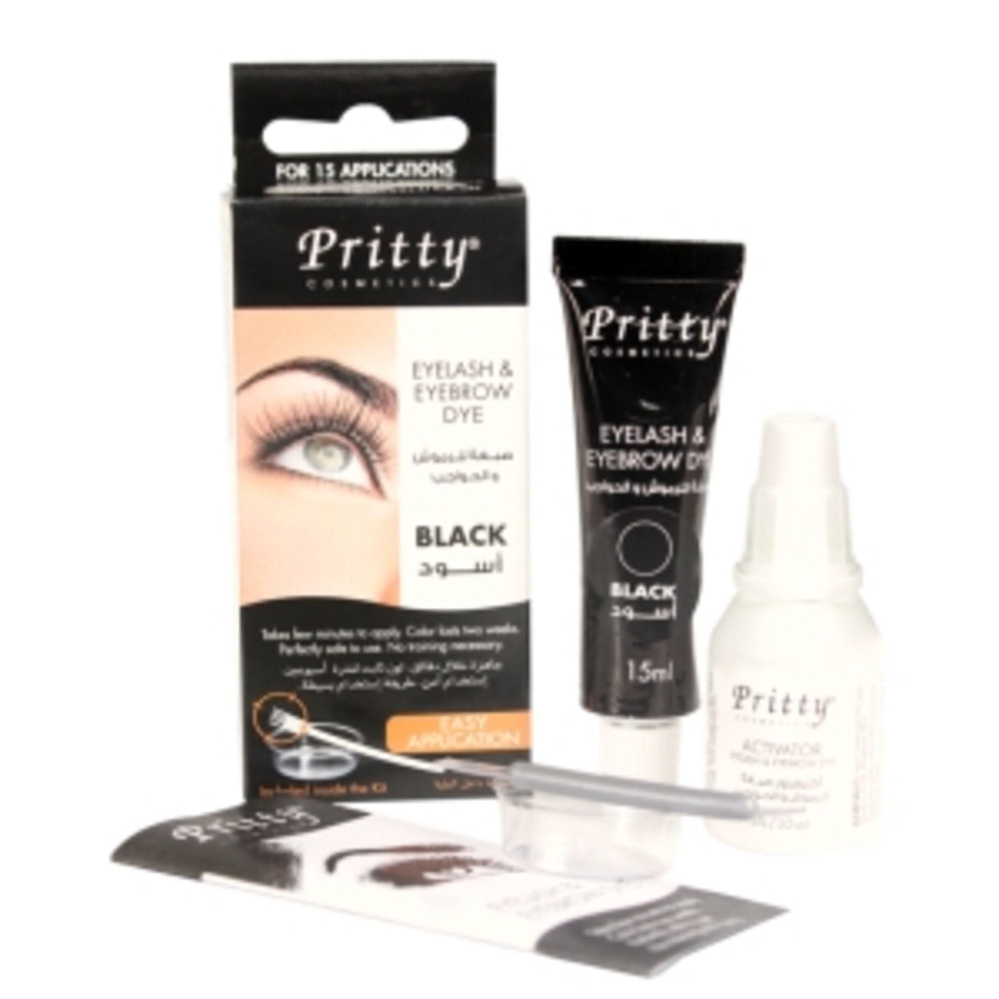 Pritty Eyelash & Eyebrow Dye Kit