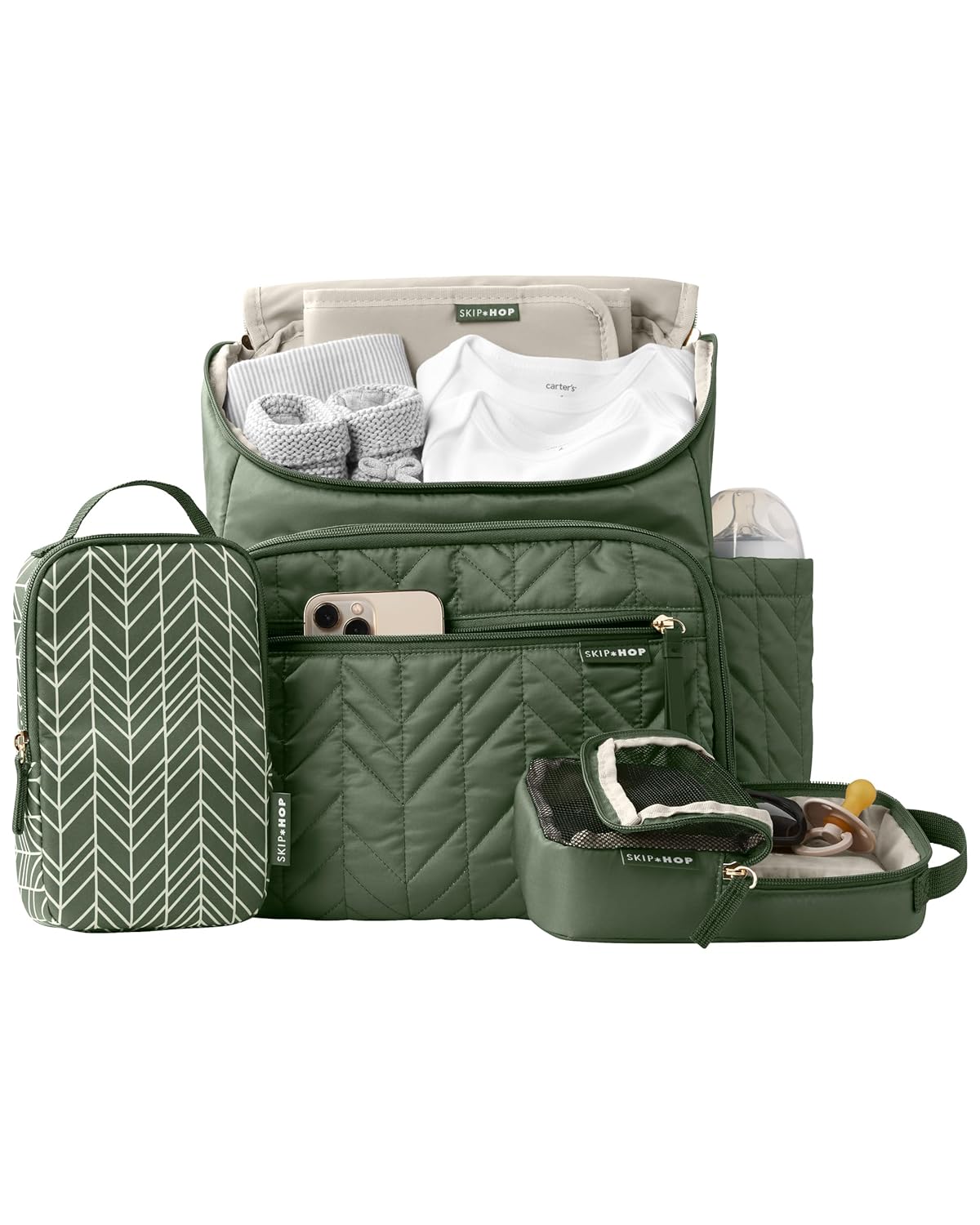 Skip Hop Forma Backpack - Dark Sage