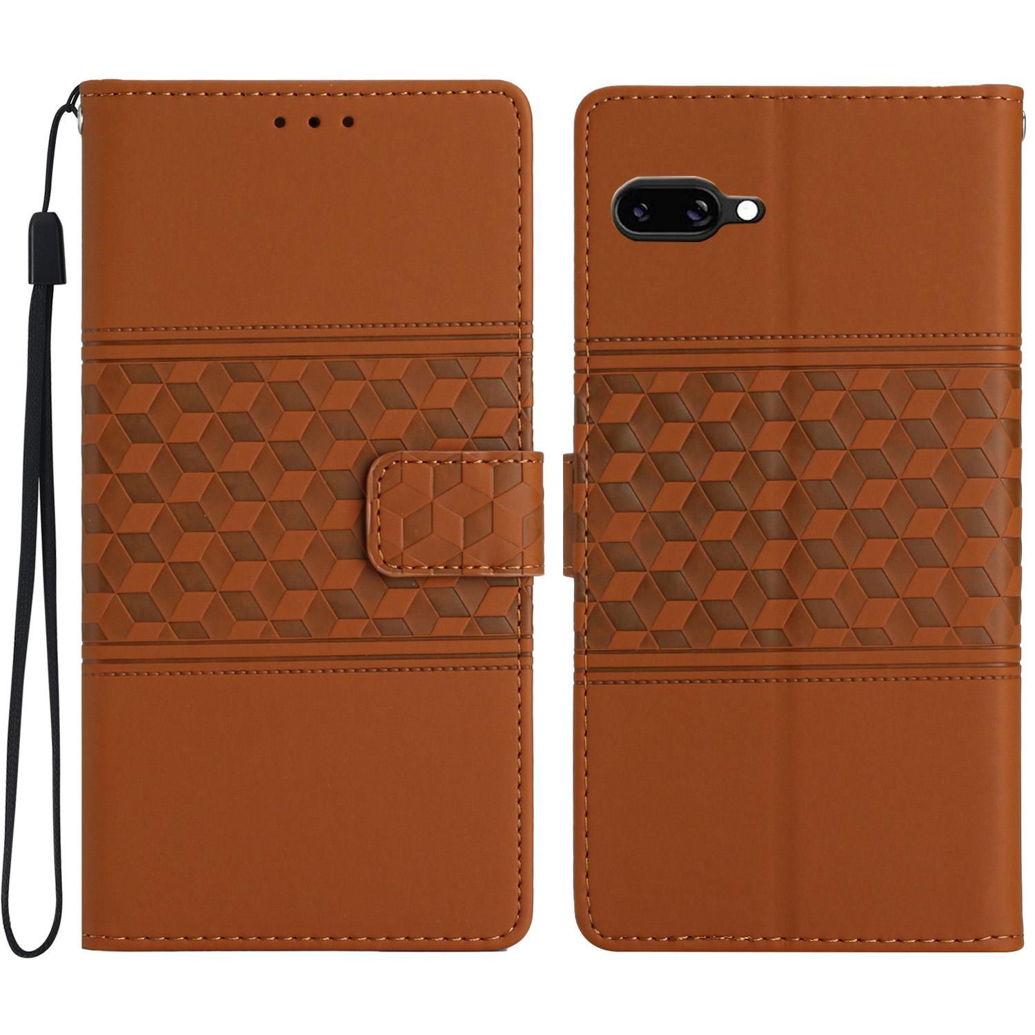 Diamond Embossed Leather Case For Google Pixel 9a