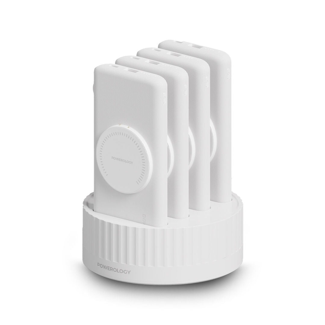 Powerology 4-in-1 Station 10000mAh PD 100W QC Wireless Power