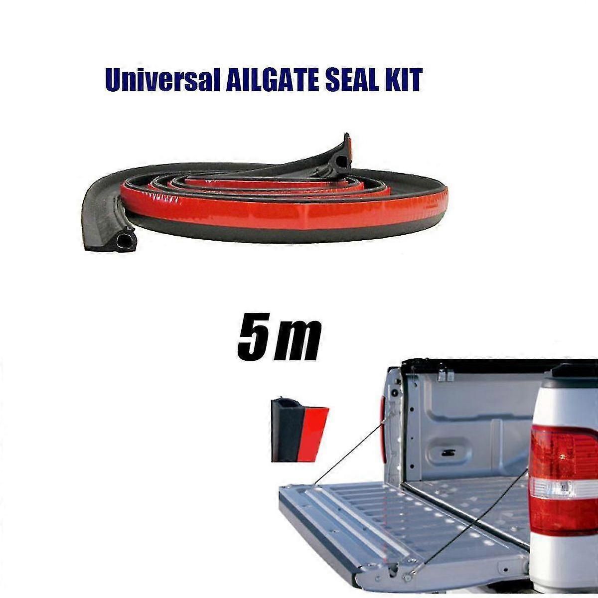 3/5m Adhesive Universal Weather Stripping Pickup Truck Bed Rubber Tailgate Seal Kit For Toyota For Hilux Sr5 Sr|fillers, Adhesives