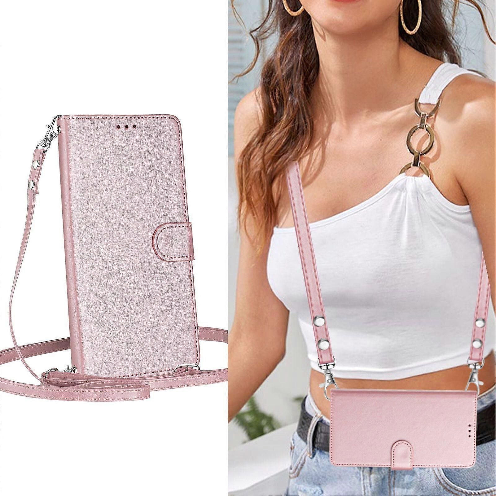 Pu Leather Wallet-Style Phone Cover Compatible With Iphone 15