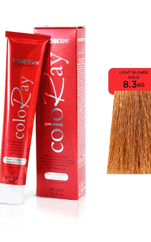Enercos Professional Coloray Ammonia Free Hair Color, 100ml