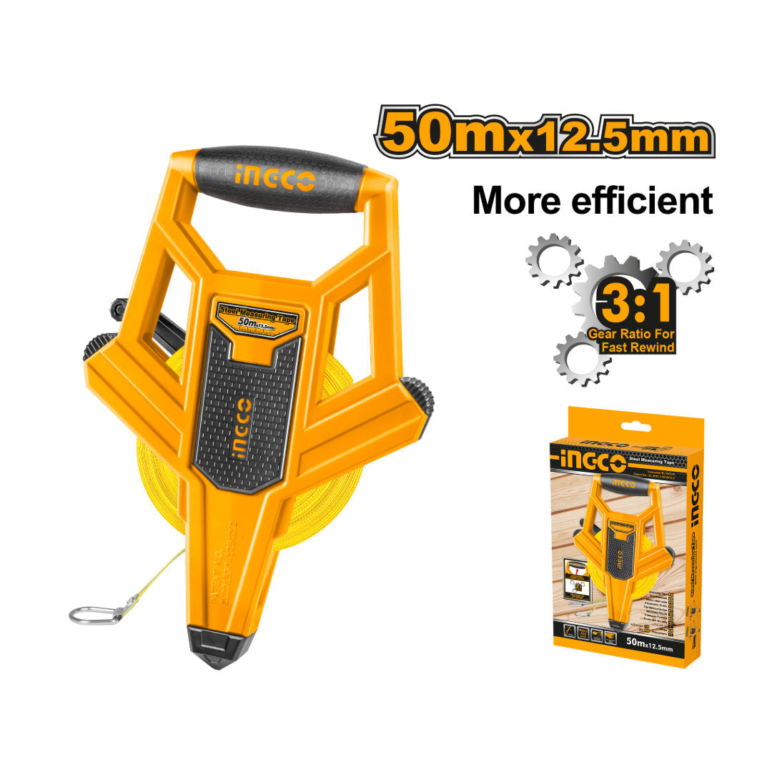 INGCO Fiberglass Measuring Tape, 12.5mm Width