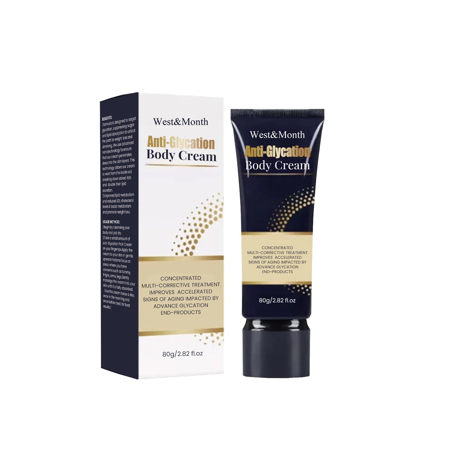 Anti-Glycation Body Cream, Body Shaping, Firming, Moisturizing, Slimming, Skin Tightening ,80g
