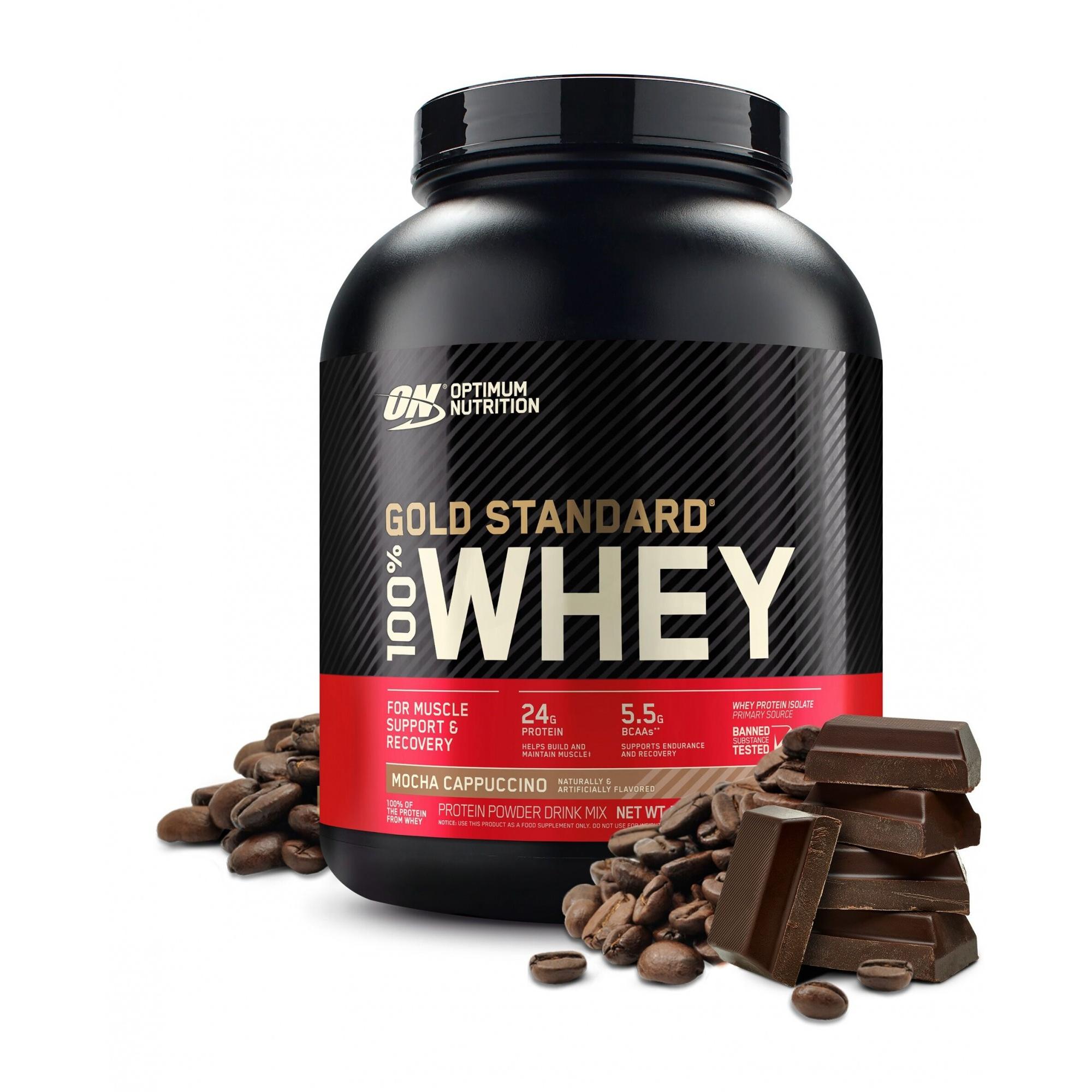 ON 100% WHEY GOLD Std 5-LB Mocha Cappuccino