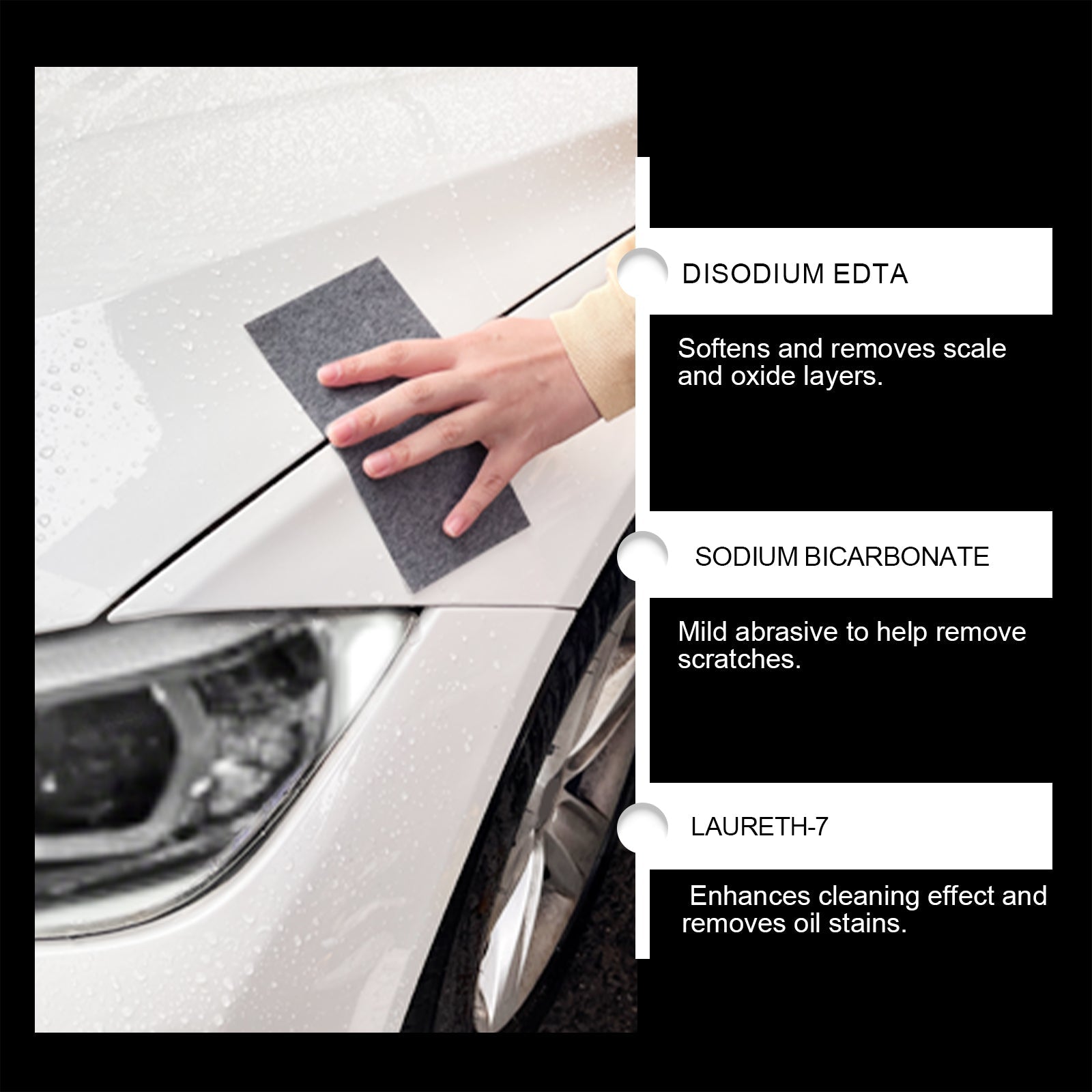 Car Scratch Repair Kit, Nano Technology, Easy Fix for Small Scratches, Car Paint & Headlights ,1set