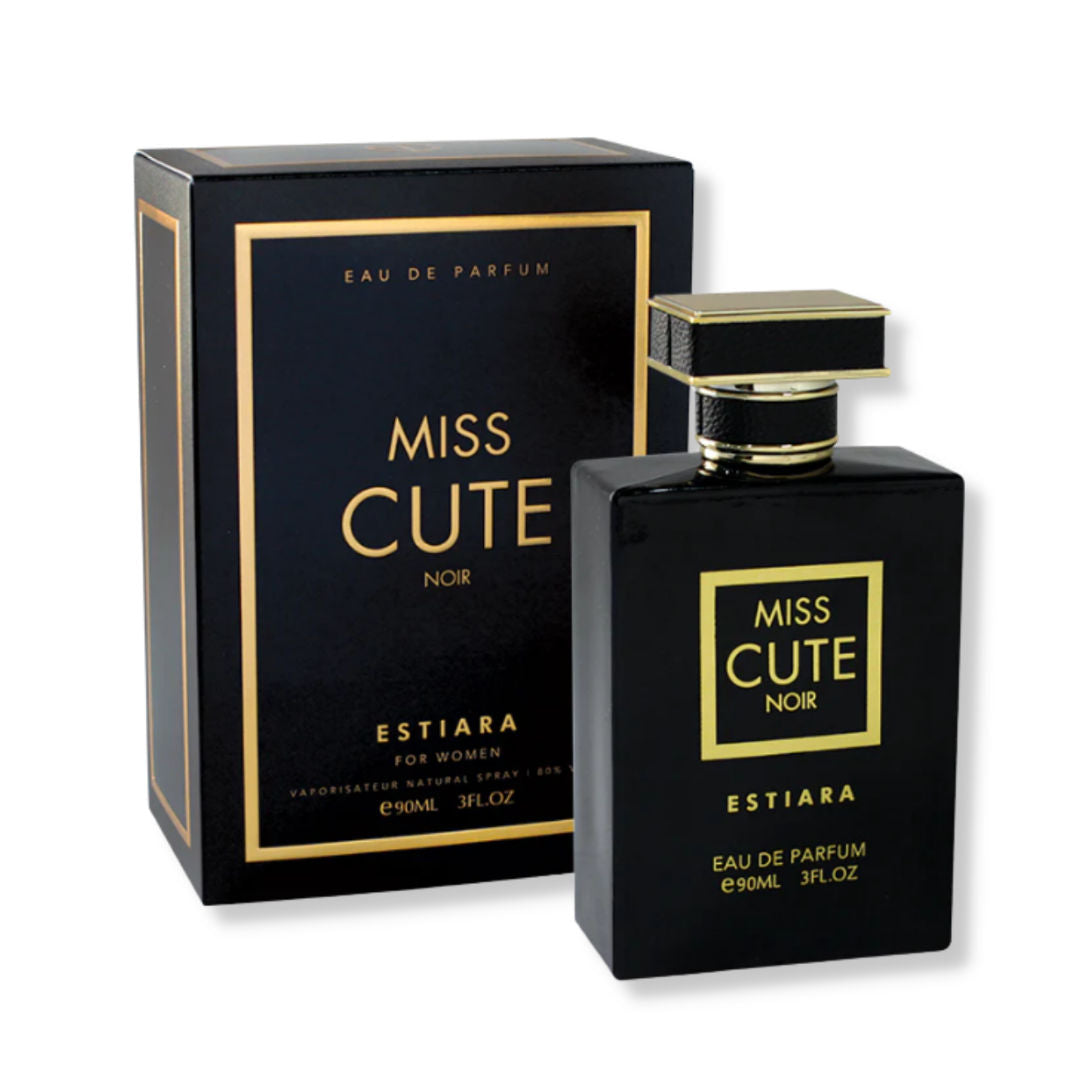 Estiara Miss Cute Noir Eau De Parfum For Women, 90ml