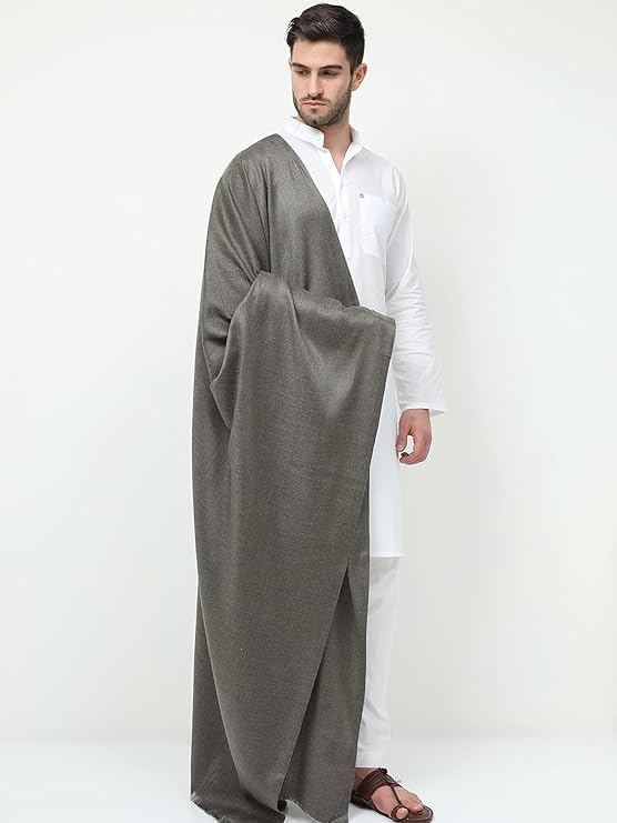 Men's Plain Faux Cashmilon Woolen Shawl/Lohi