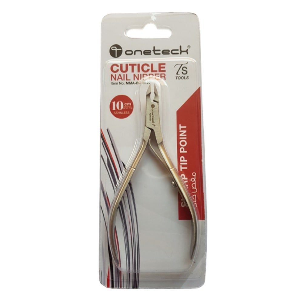 Onetech Stainless Steel Cuticle Nipper, Silver - 10cm