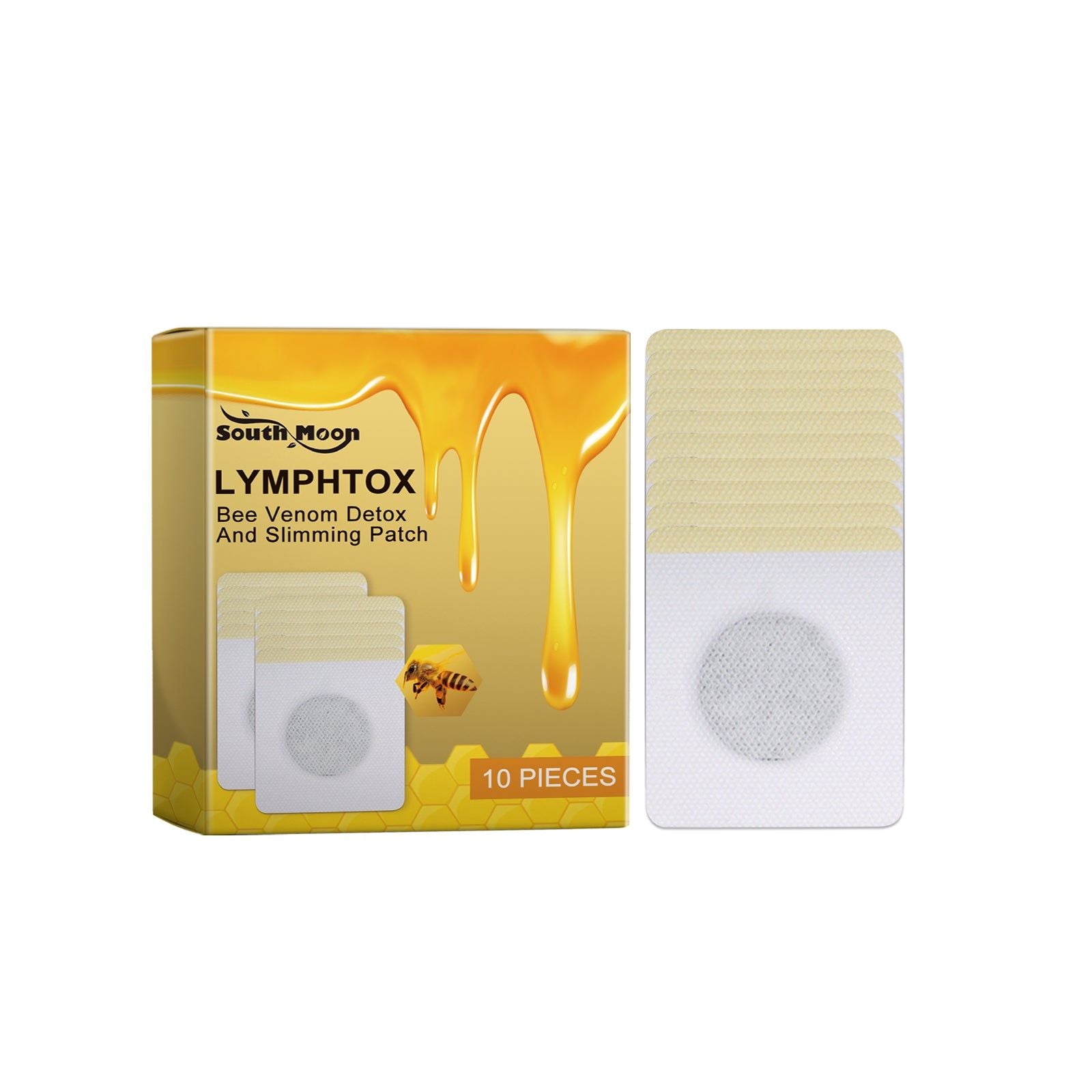 Bee Venom Slimming Patch for Body Shaping, Fat Burner, Natural Metabolism Booster ,10pcs