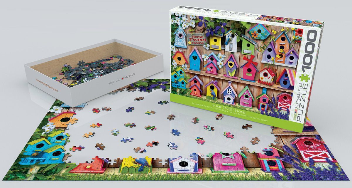 Home Tweet Home 1000 Pieces Puzzle