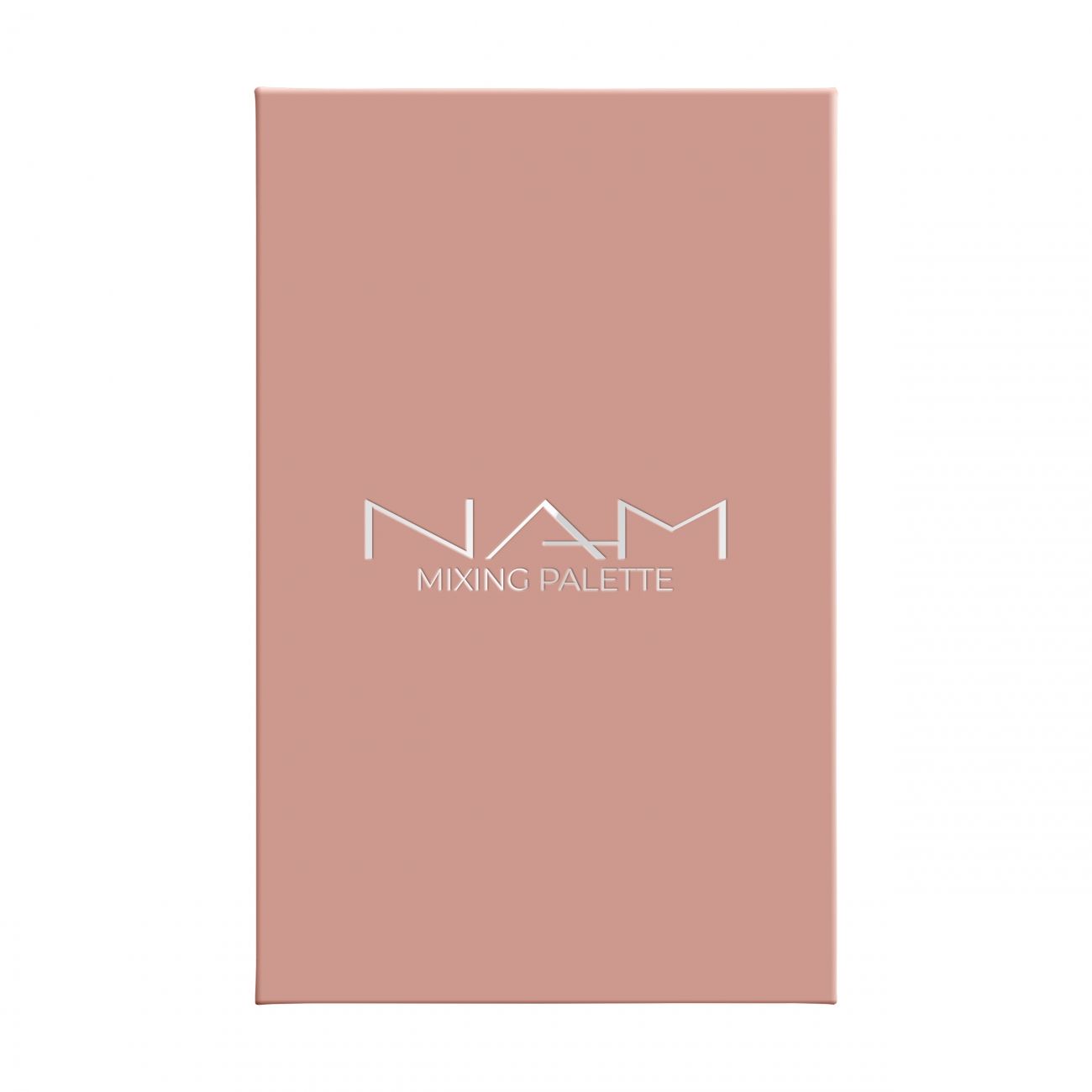 NAM Stainless Steel Mixing Palette With Spatula