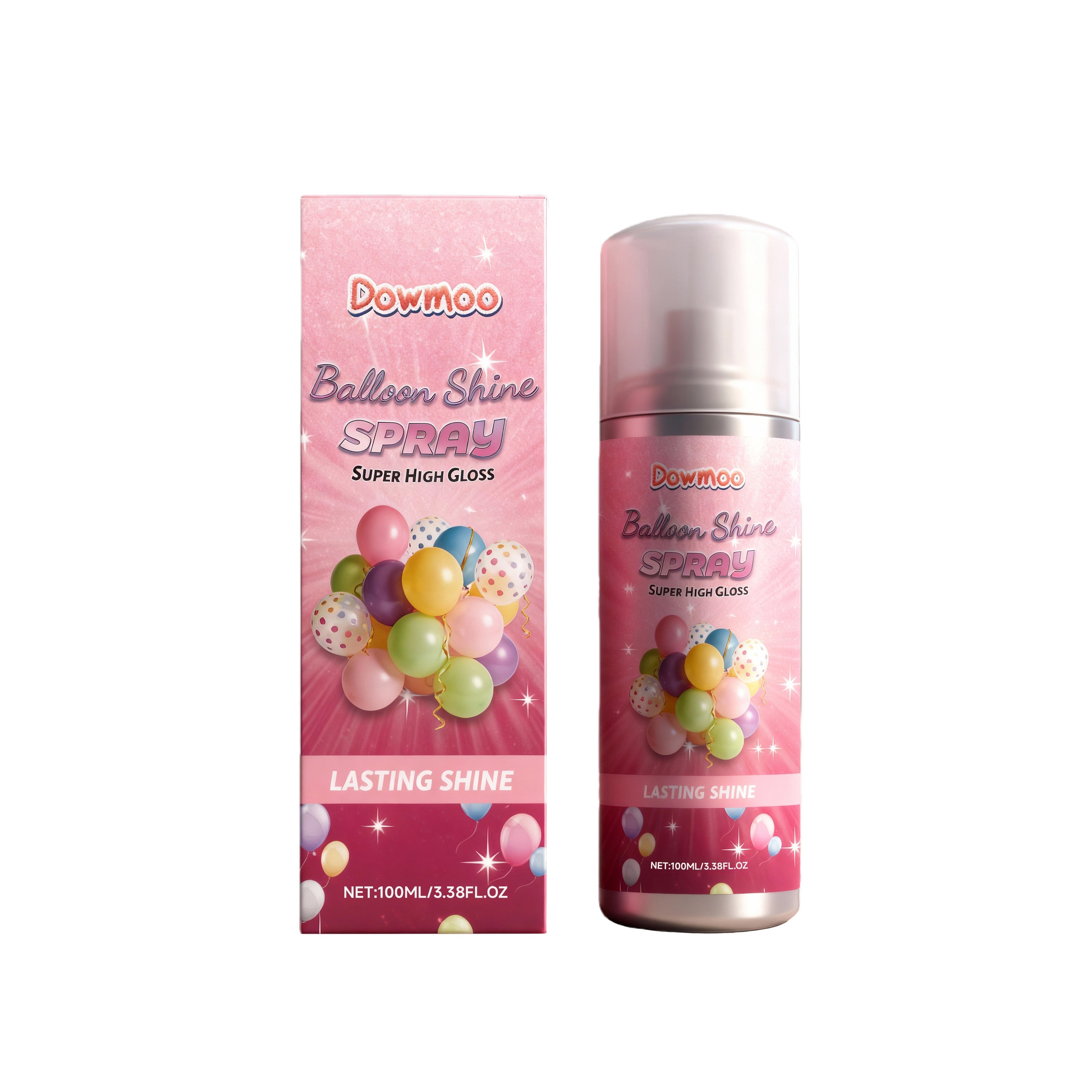 Brighten Balloons Instantly, Anti-Oxidation Sparkling Spray, Perfect for Festive Decorations ,100ml