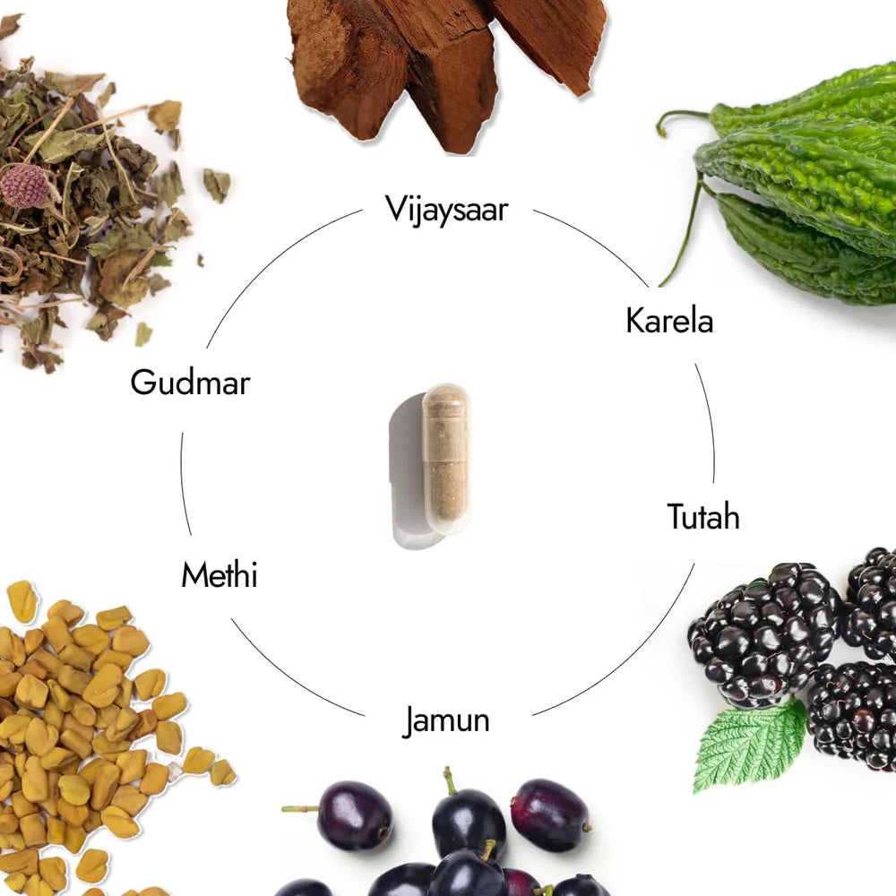 Kapiva Dia Free Capsules 60