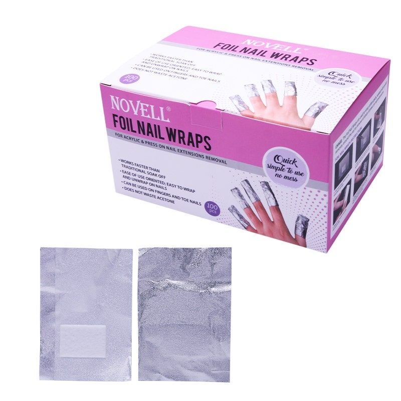 Novell Novell Foil Nail Remover Wraps