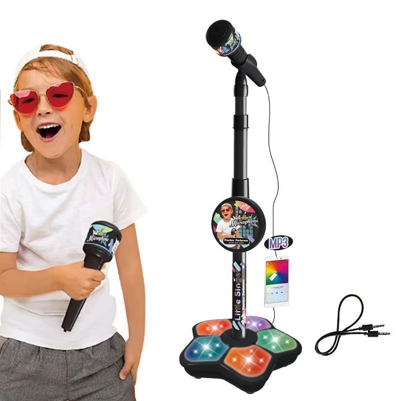Kids Karaoke Machine Singing Microphone Toys Children Birthday Gift