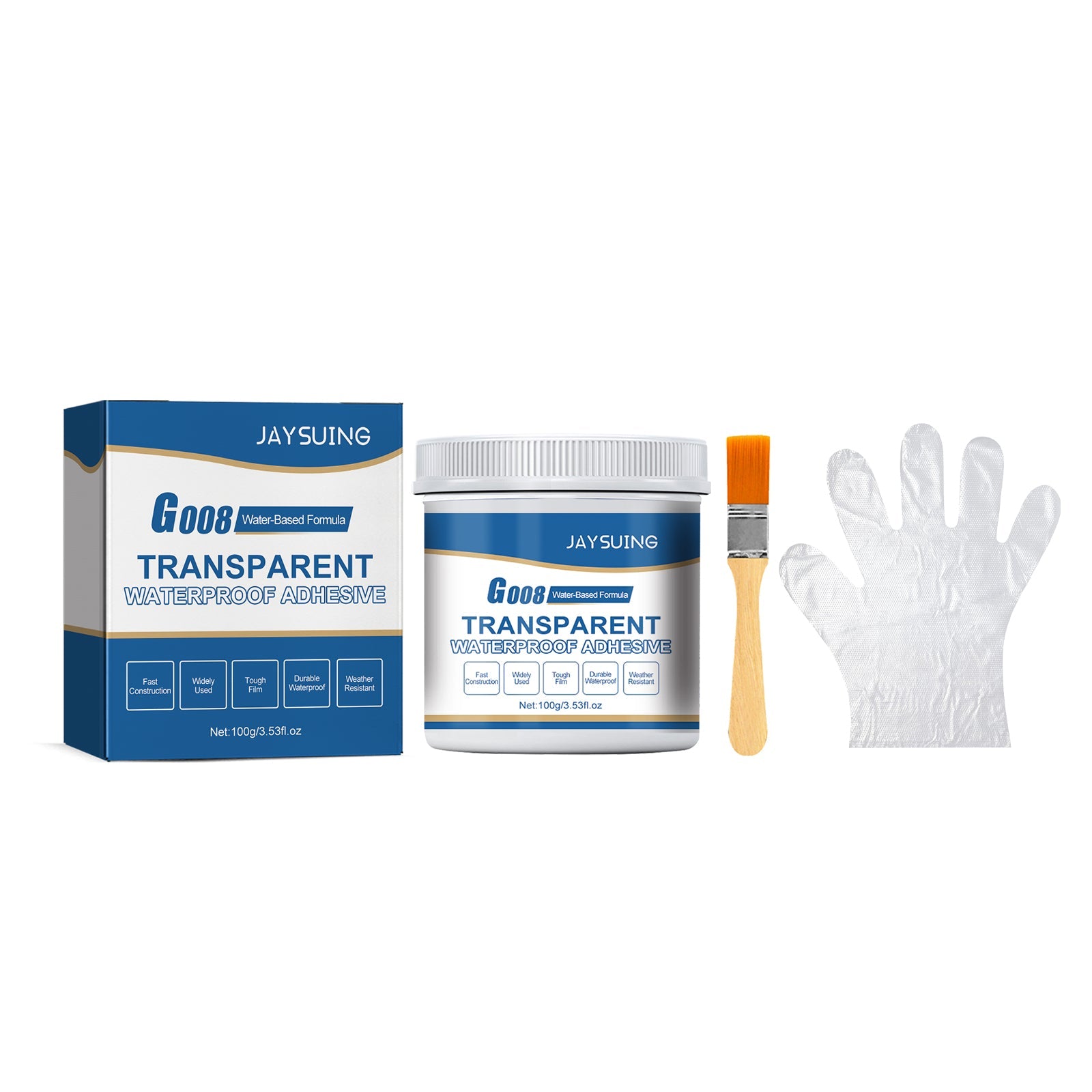 Ultimate Waterproof Leak Proof Sealant, Multi-Functional Household Repair, Fast Drying ,1set
