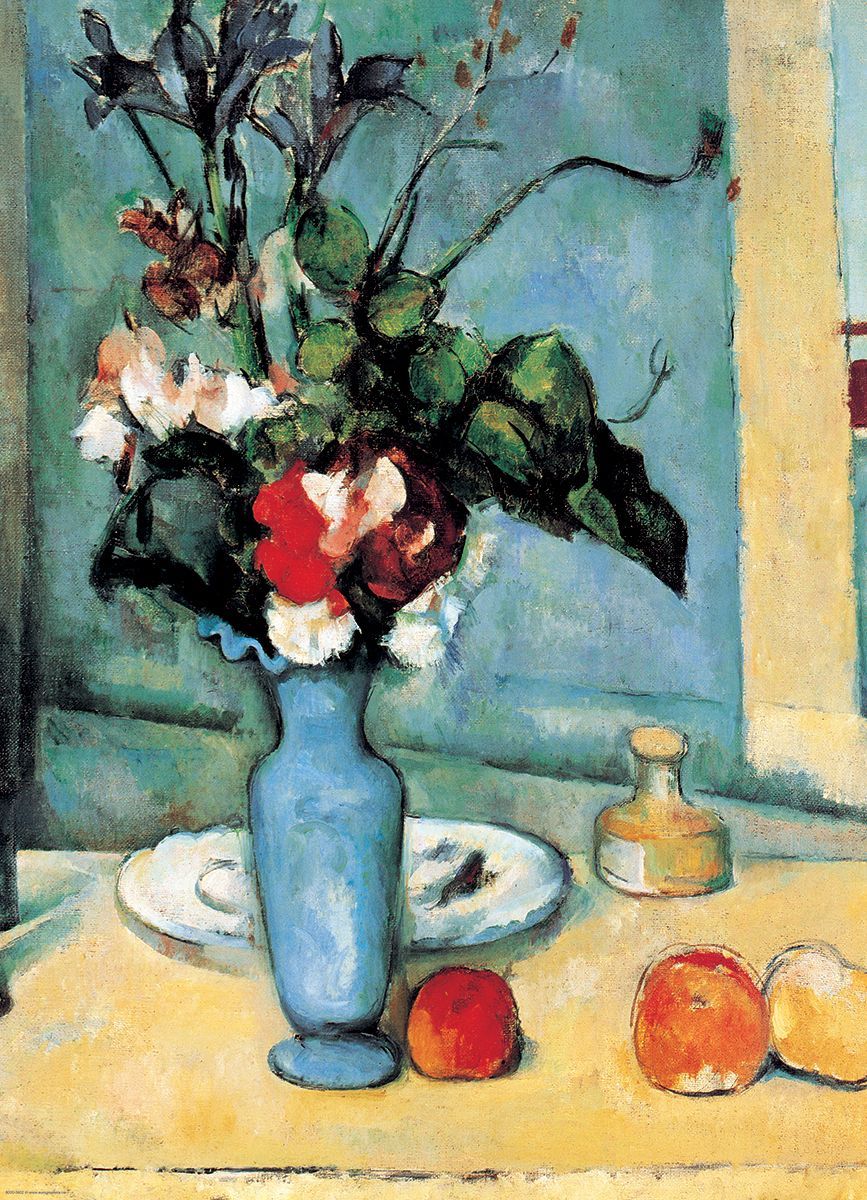 Blue Vase By Paul Cezanne 1000 Pieces Puzzle
