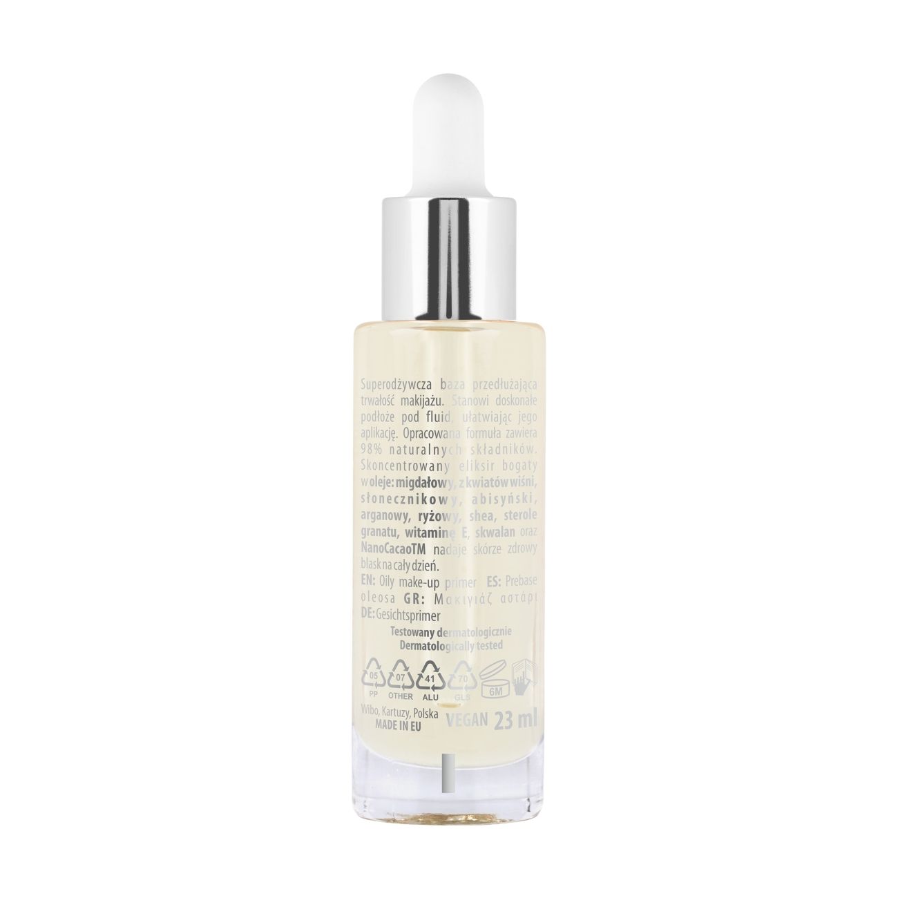 NAM Oily Primer Vitamin Booster, Vegan Oil-Control Face Primer with Vitamin Complex, 23ml