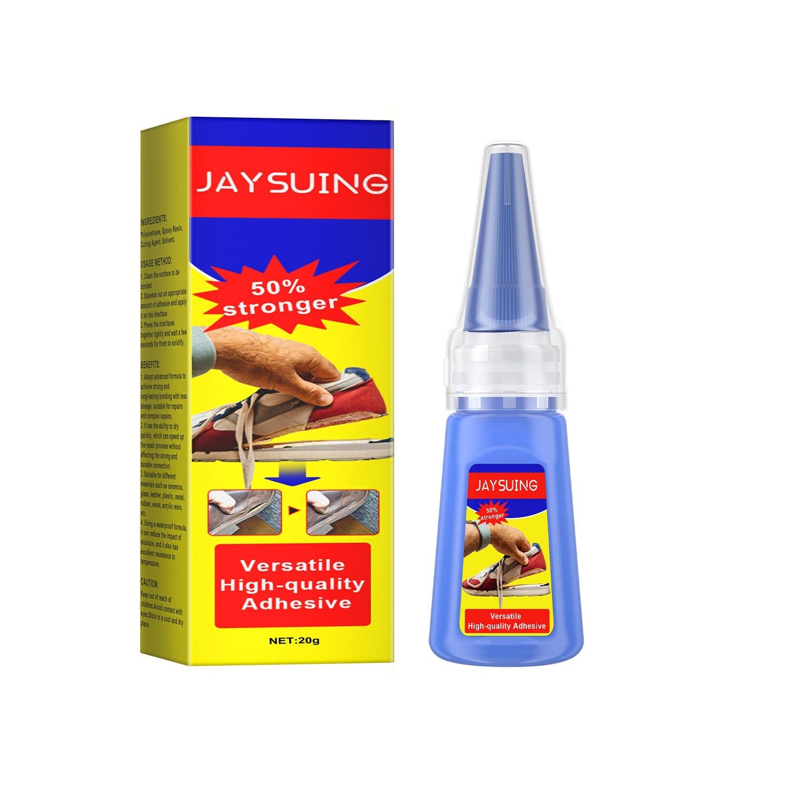 401 Glue, Multifunctional Waterproof Adhesive for Leather, Glass, Tile, and Household Repairs ,20g