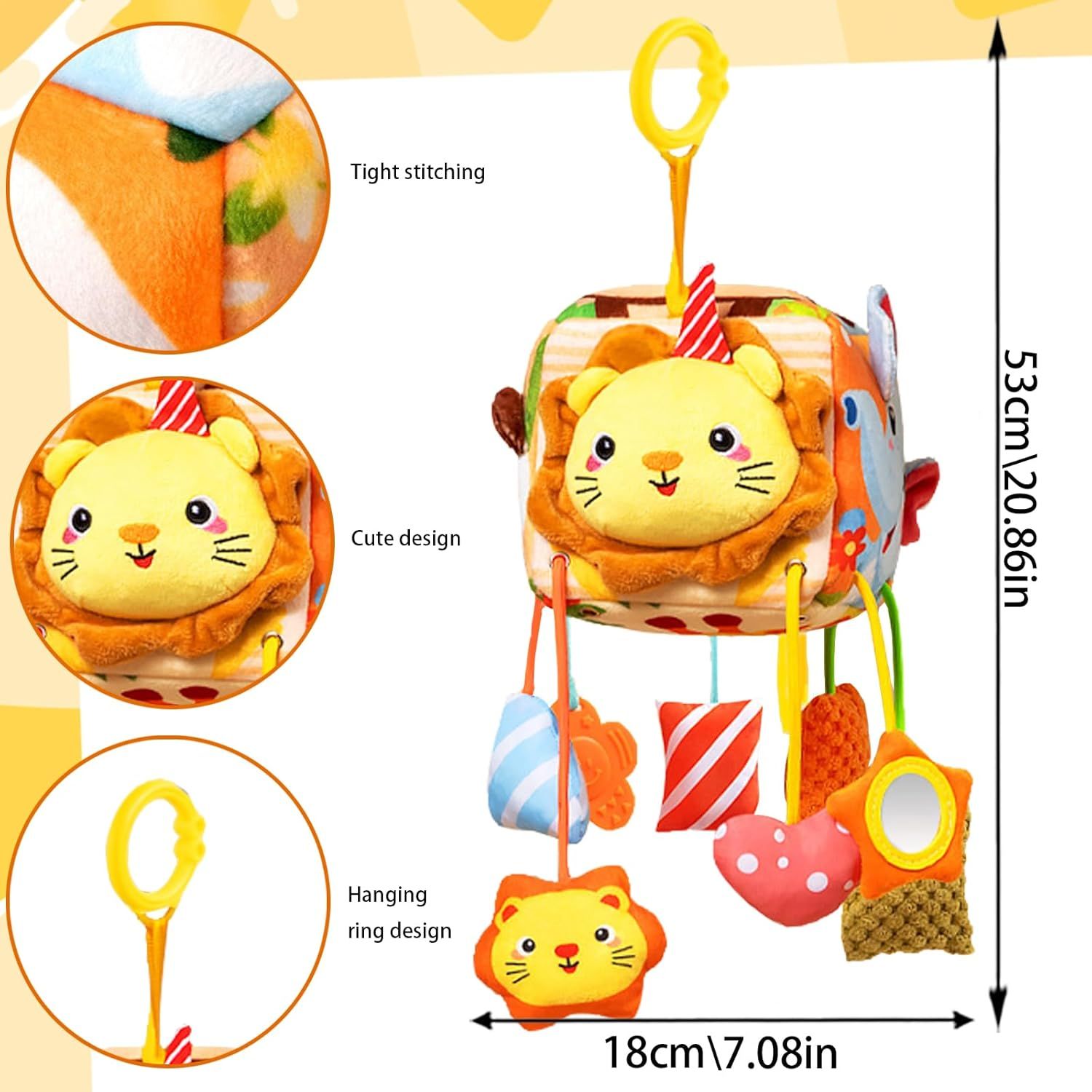 Montessori Baby Toy Baby Stroller Toy Early Educational Toy for Kids 1 2 3 Years Old