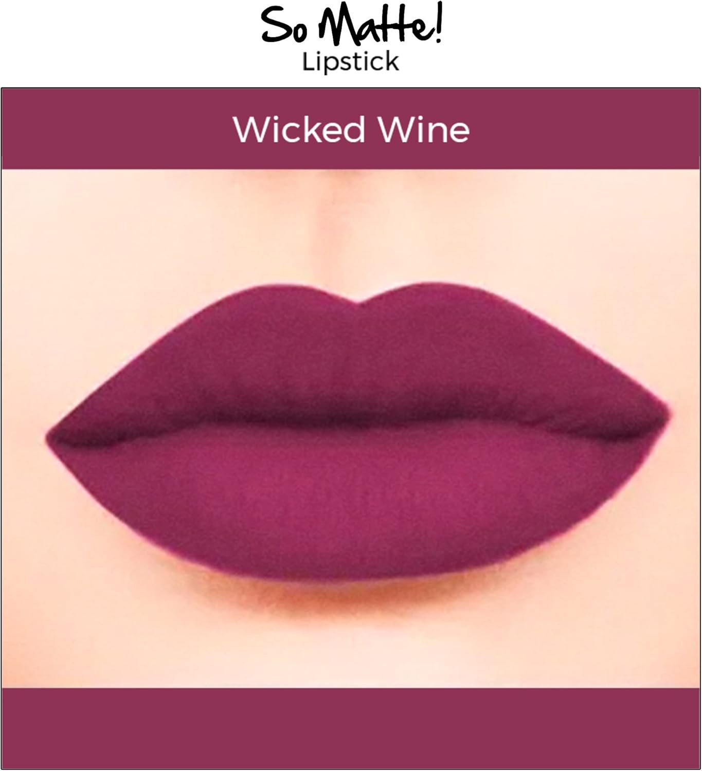Nykaa So Matte! Lipstick  Wicked Wine 07
