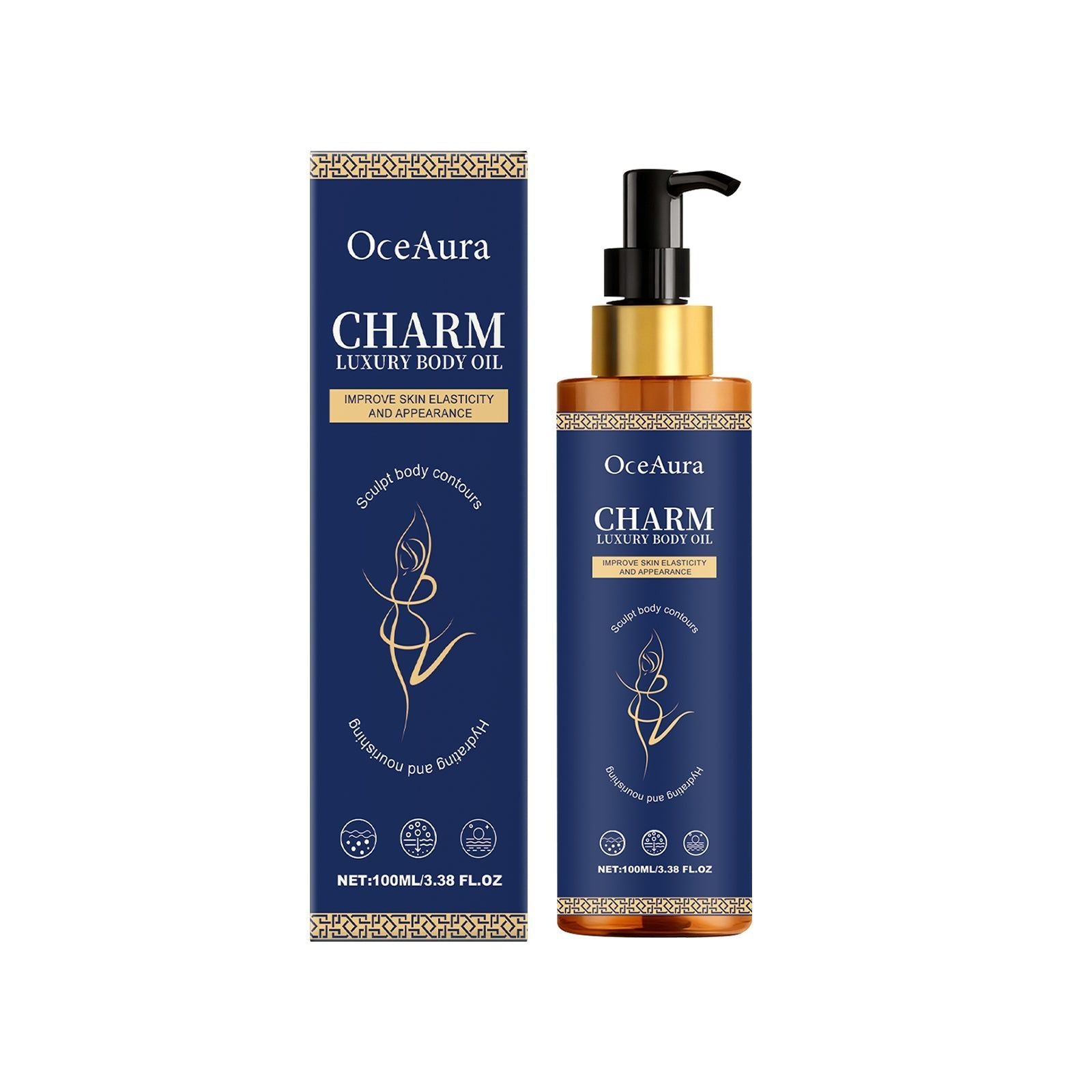 Body Care Moisturizing Oil, Hydrating, Skin Elasticity, Gentle, Refreshing ,100ml
