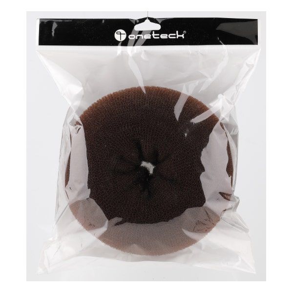 Onetech Hair Bun, Brown, 20cm