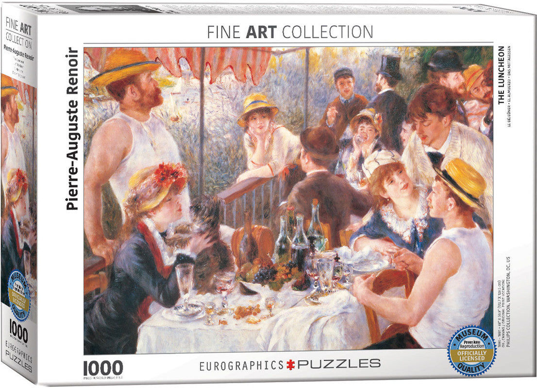 The Luncheon by Pierre-Auguste Renoir 1000 Pieces Puzzle