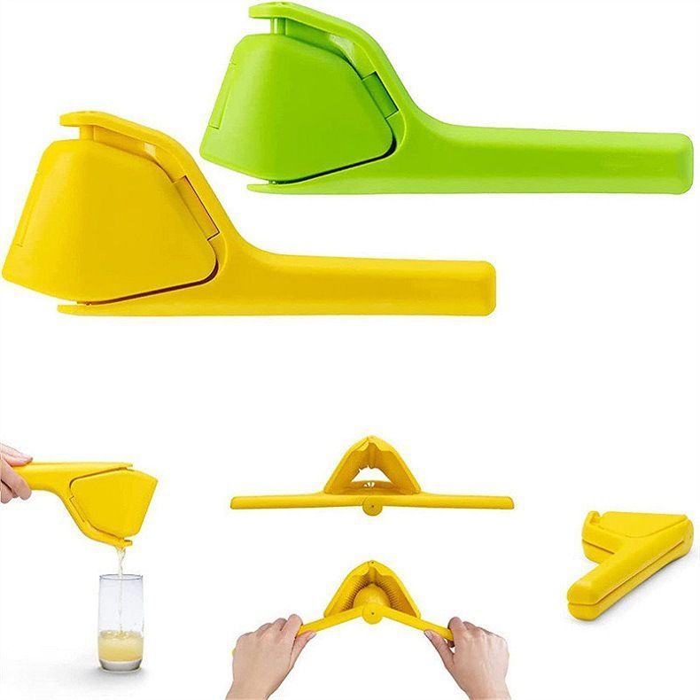 Lemon Squeezer Effortless Manual Flat Lime Juicer Squeezer Hand Citrus Press