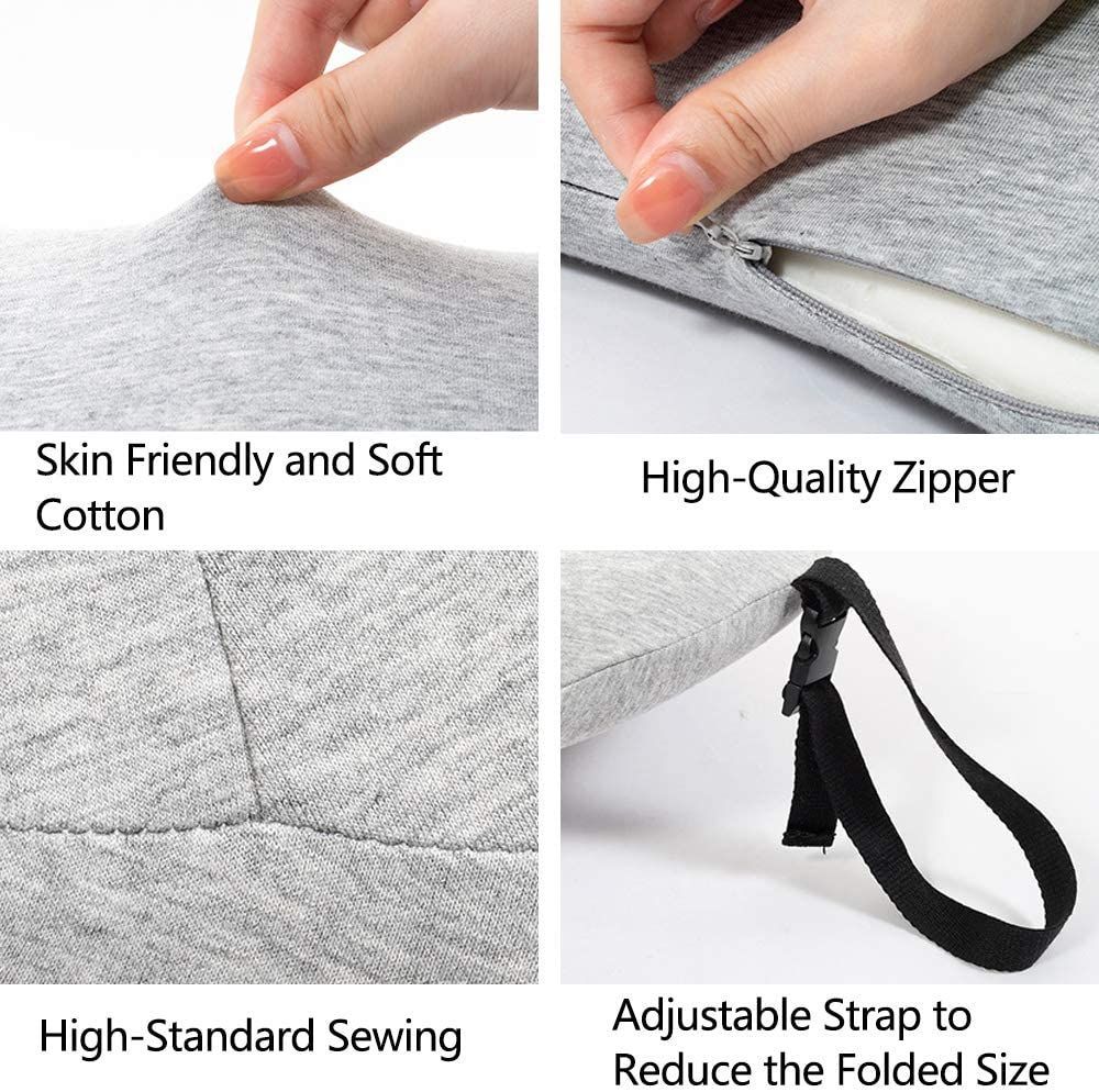 Memory Foam Pillow Lumbar Support Low Back Pillow Pregnant Waist Pillows Protect Spine