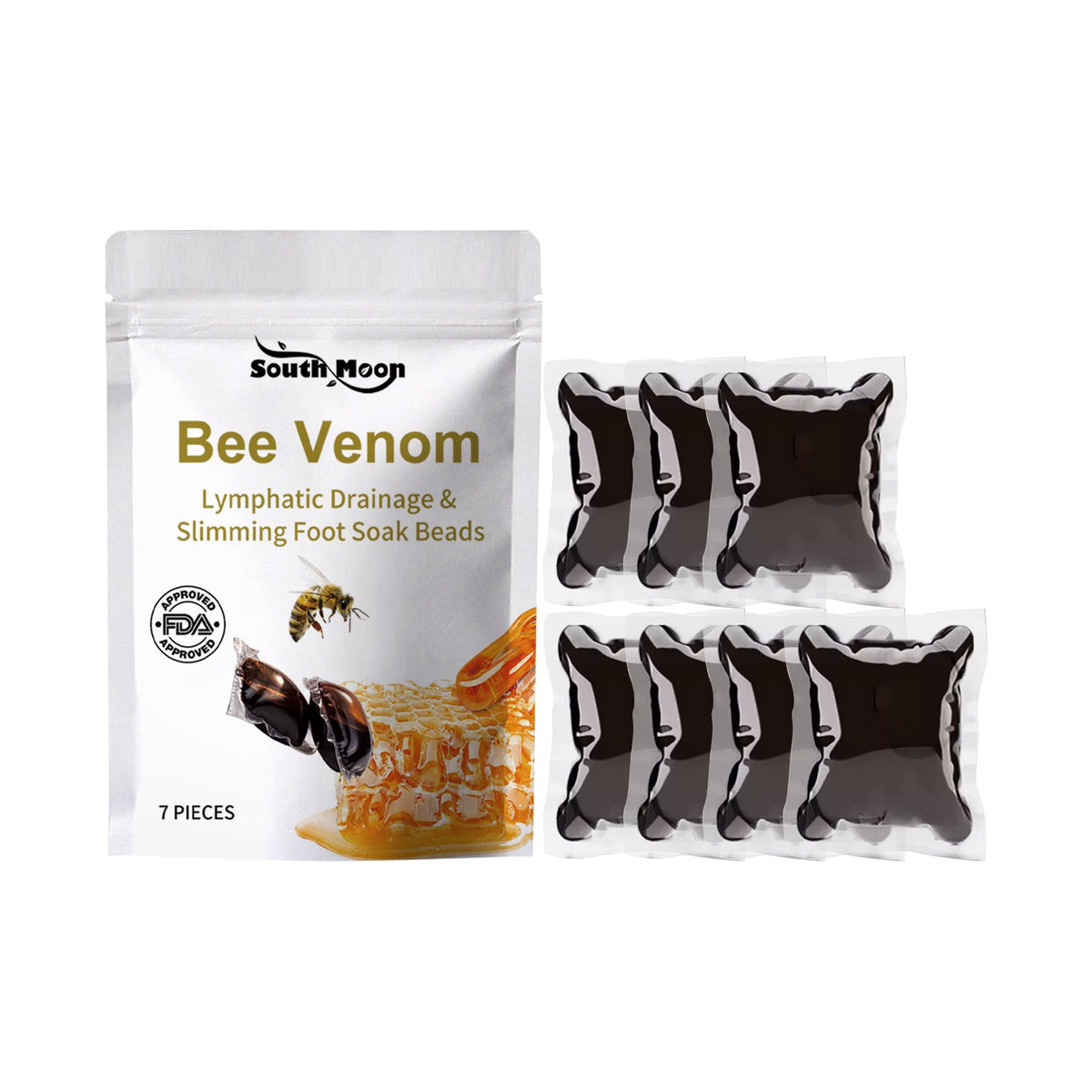 Revitalize Your Feet with Lymphatic Drainage Beads, Foot Care, Relieve Swelling, Varicose Veins, Toning, Spa Treatment ,7pieces