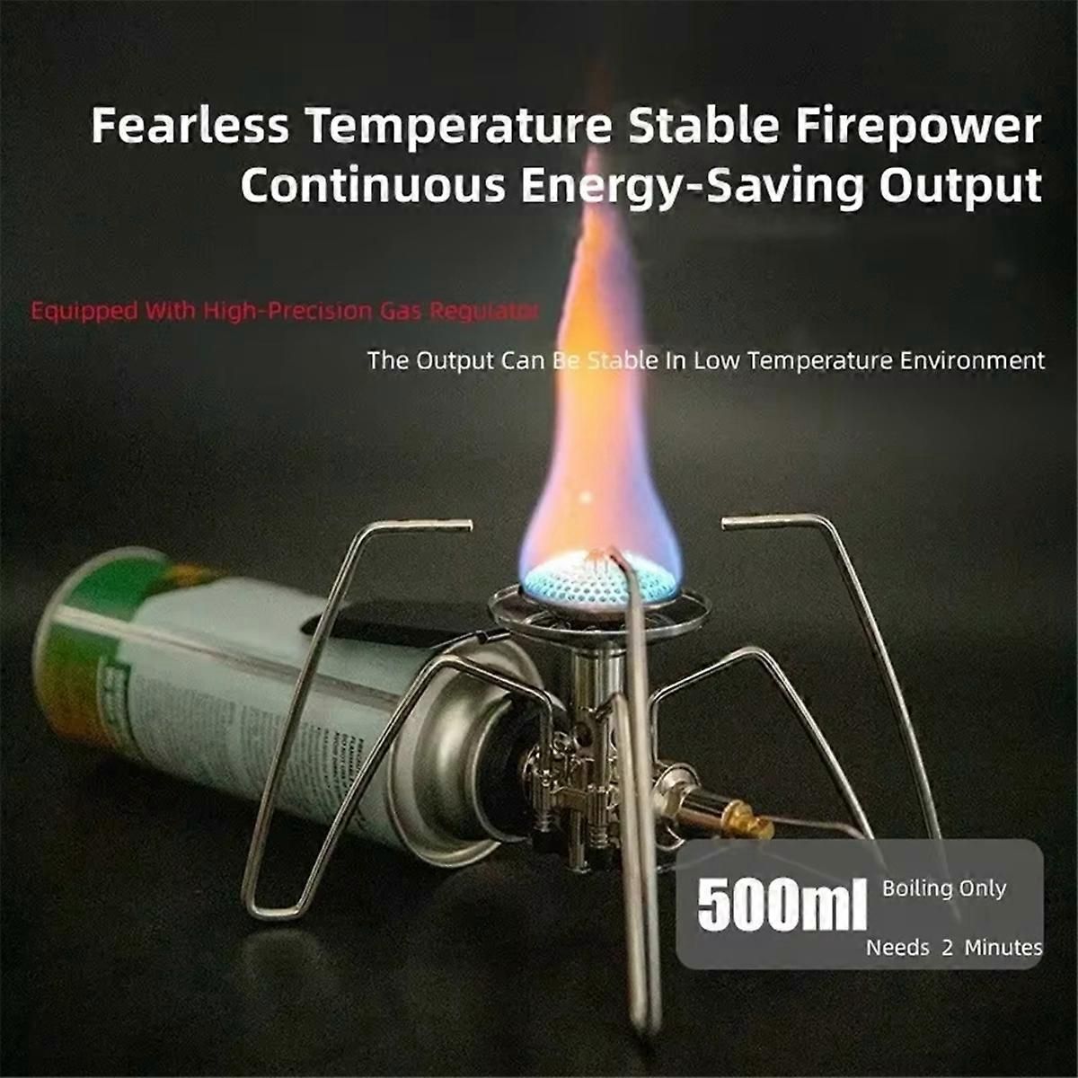 Outdoor Ultralight Camping Gas Stove Spider Split Gas Burner