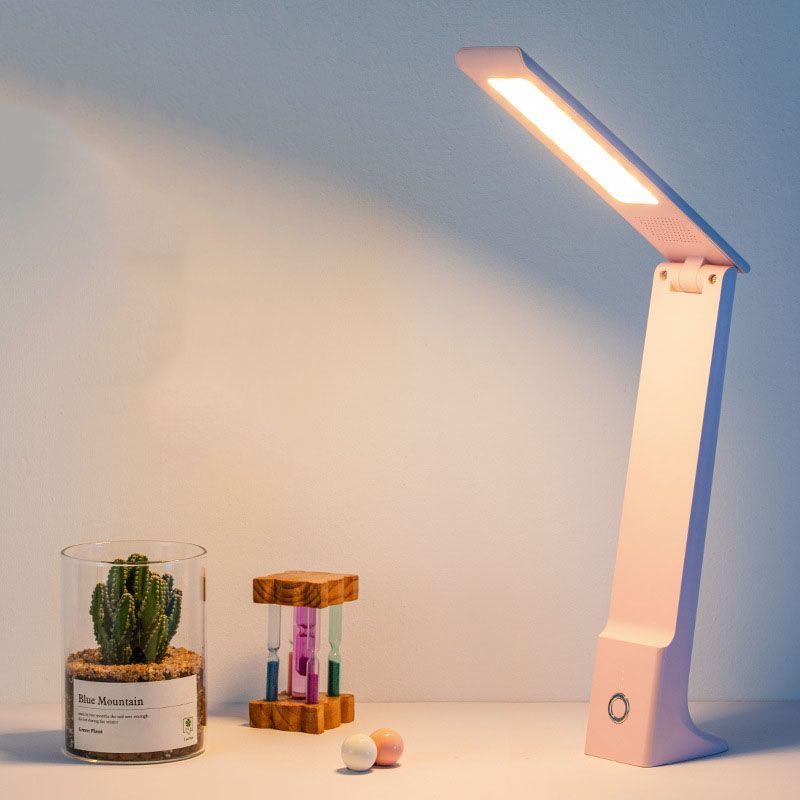 LED Table Lamp Foldable Dimmable Desk Lamp Rechargeable Touch Control Reading Light