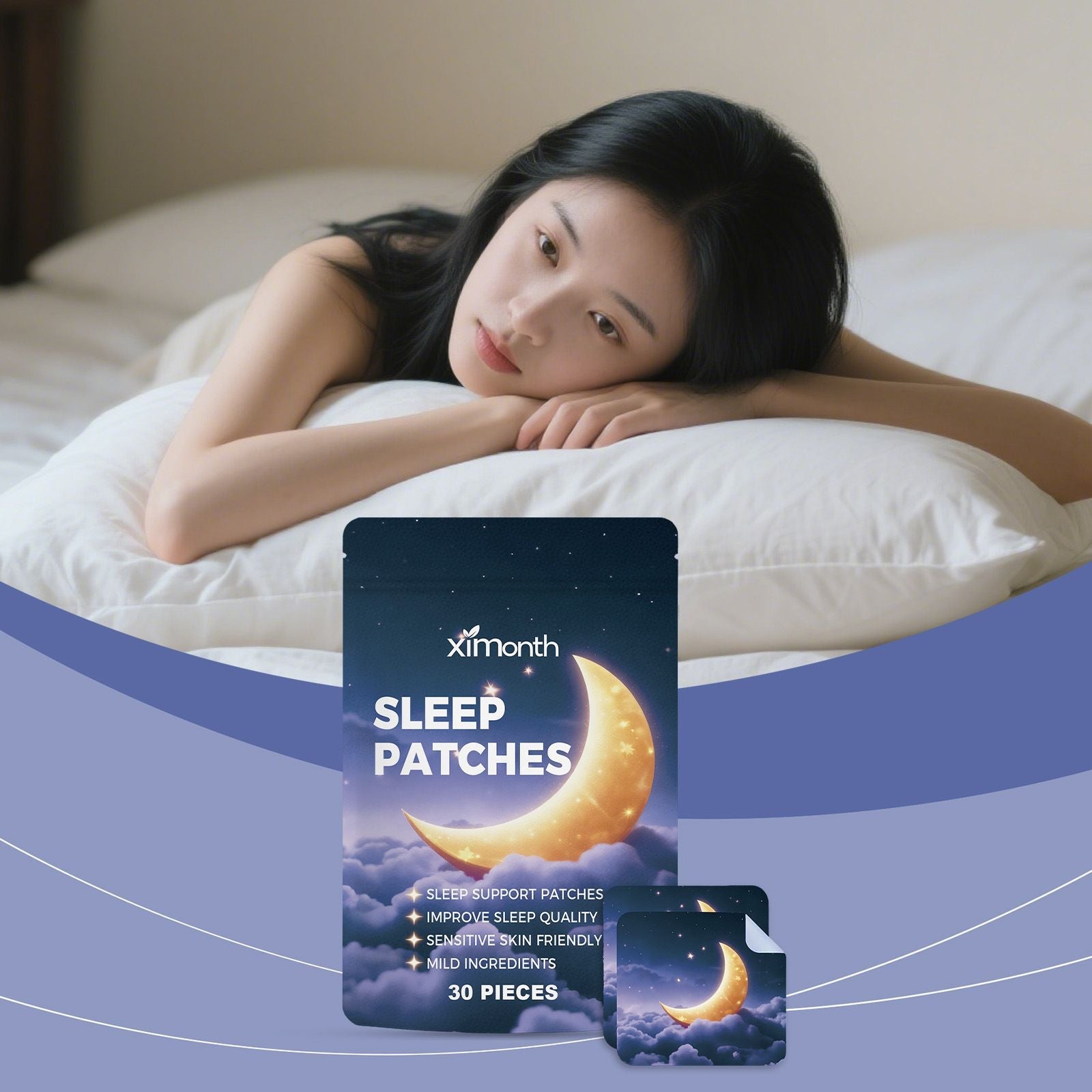 Sleep Care Patches Night Relaxation Stickers 30pcs