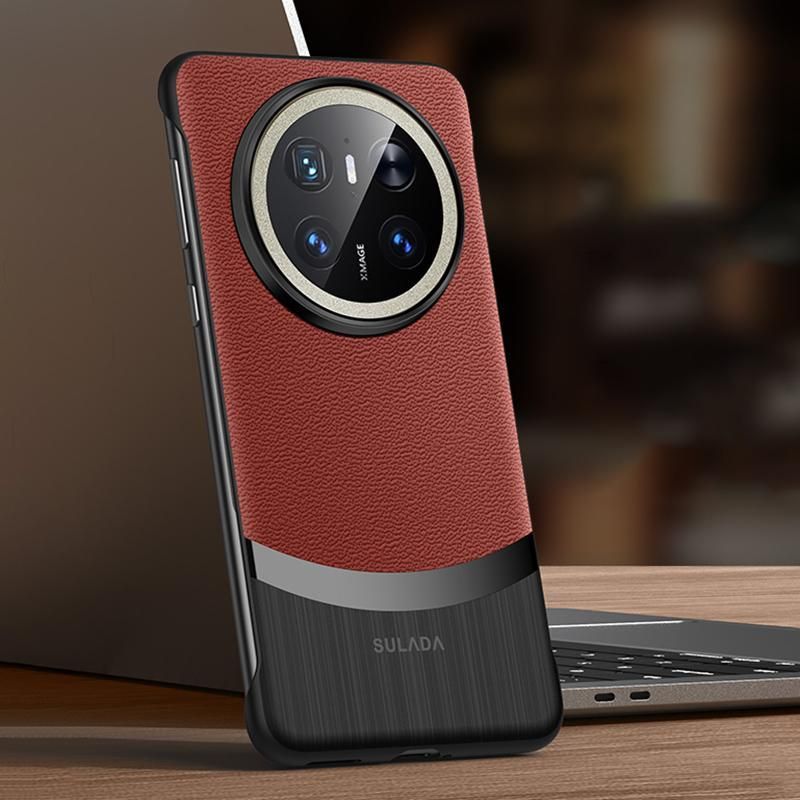 Leather Hybrid PC Case For Huawei Mate 70