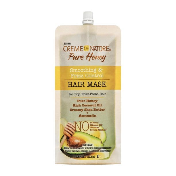 Creme of Nature Pure Honey Smoothing & Frizz Control Hair Mask, 112.3ml