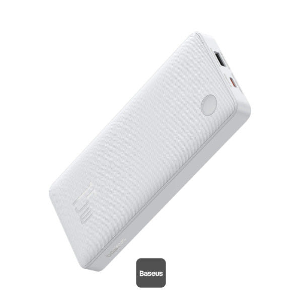 Baseus AirPow Lite 10000mAh 15W Power Bank, White