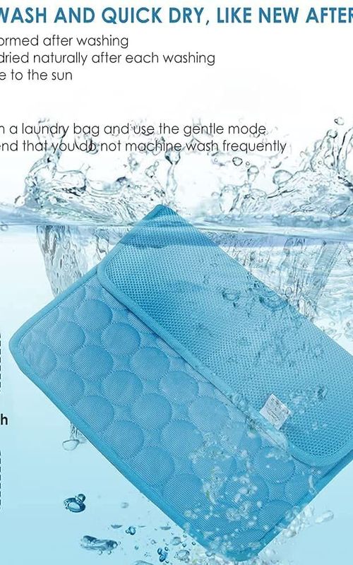 Dog Cooling Mat Sleeping Cooling Pad Washable Cool Blanket For Kennel Sofa Bed