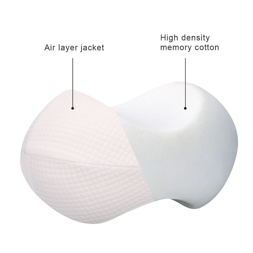 Memory Foam Leg Pillow 3D Air Side Knee Cushion Wedge Pad Support Tool