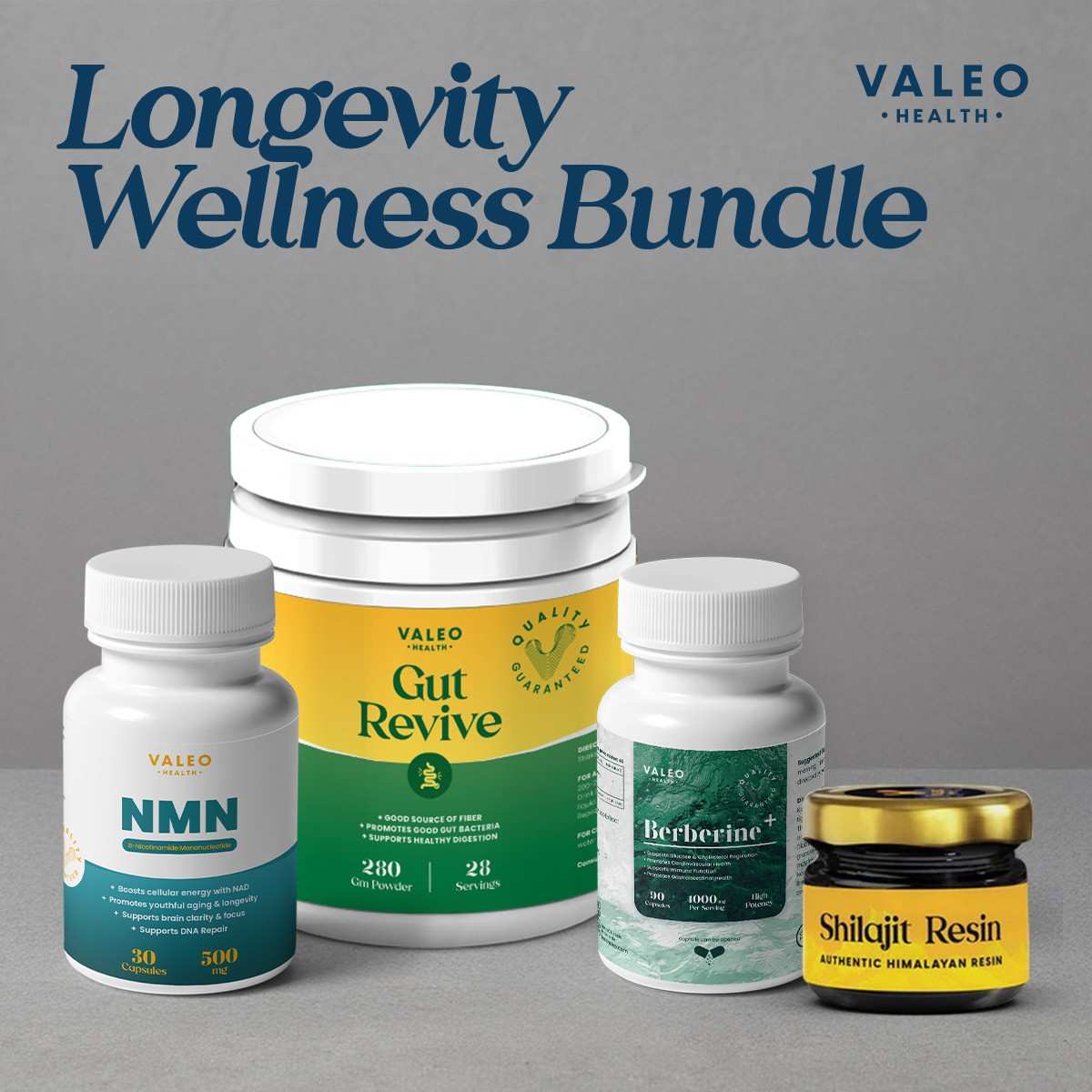 حزمة Valeo Longevity Wellness