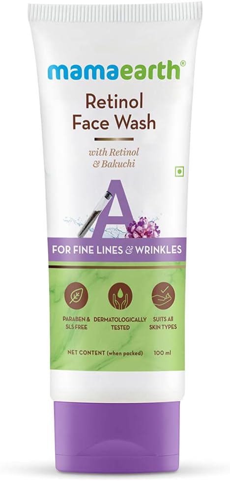 ماما إيرث غسول الوجه بالريتينول 100 مل