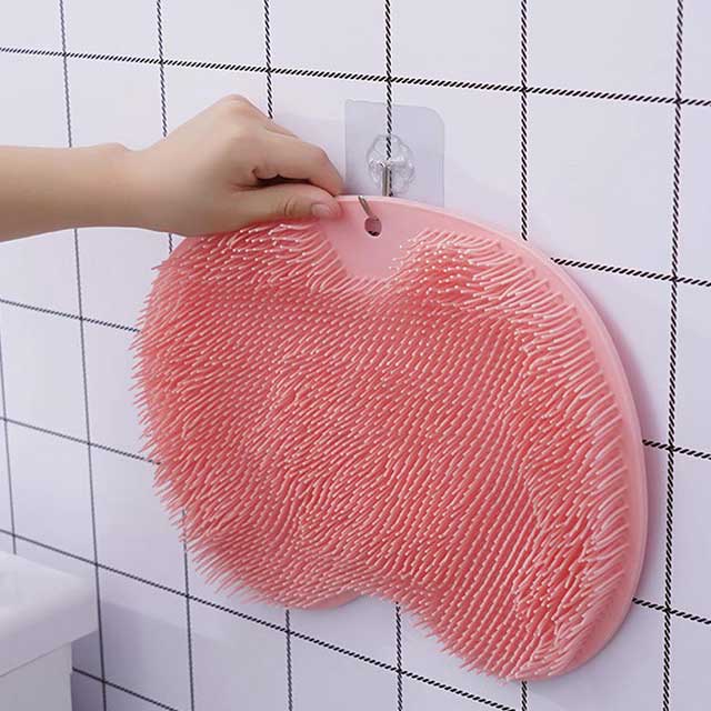 Anti-Skid Pad Wash Brush with Massage Function - Non-Slip Cleaning Tool for Feet & Body