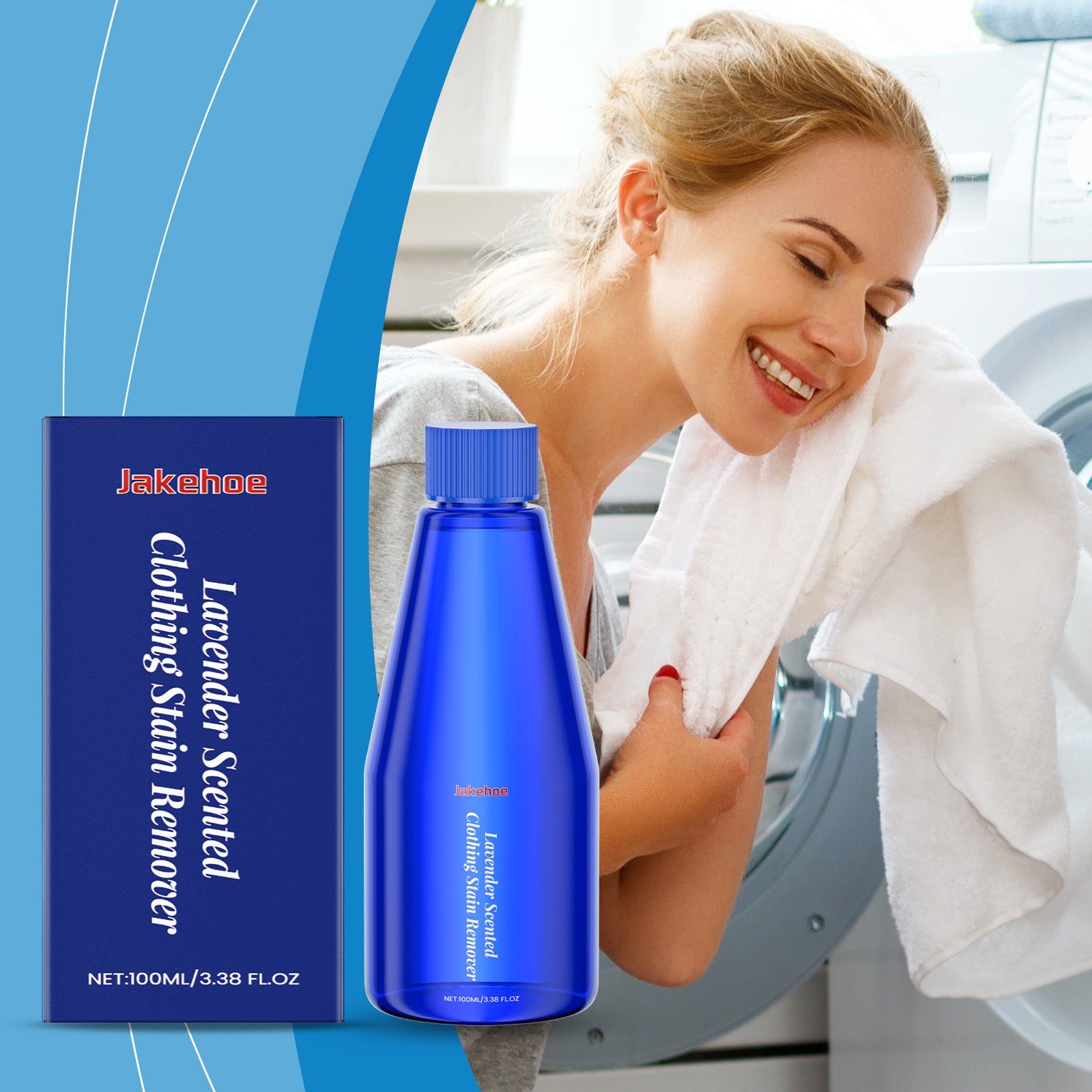 Clothes Cleaning Stain Remover, Rust & Color Protection, Gentle & Effective ,100ml