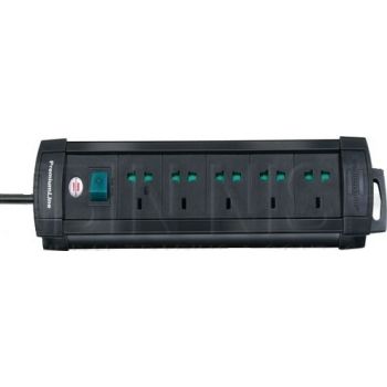 BRENNENSTUHL 1156007155 Universal 5-Way 5M Extension Socket