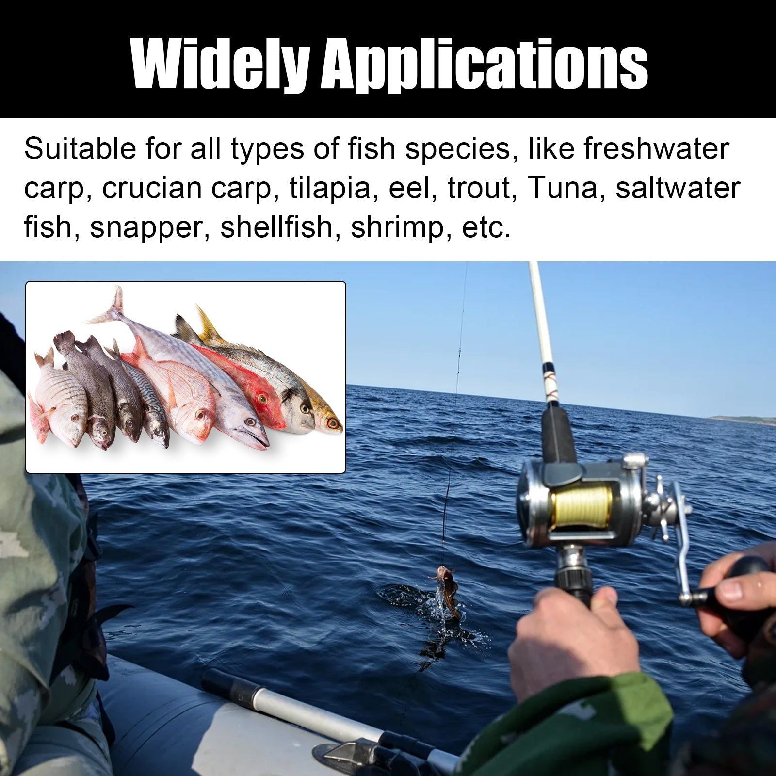 Decoy Bait Liquid, Fast-Acting Fish Attractant for Freshwater & Saltwater Species ,60ml