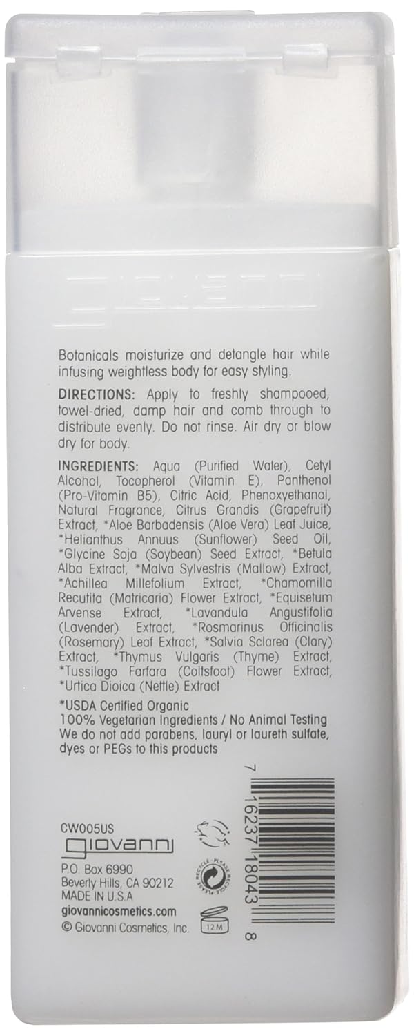 Giov Direct Leave In Treatment conditioner 2Oz