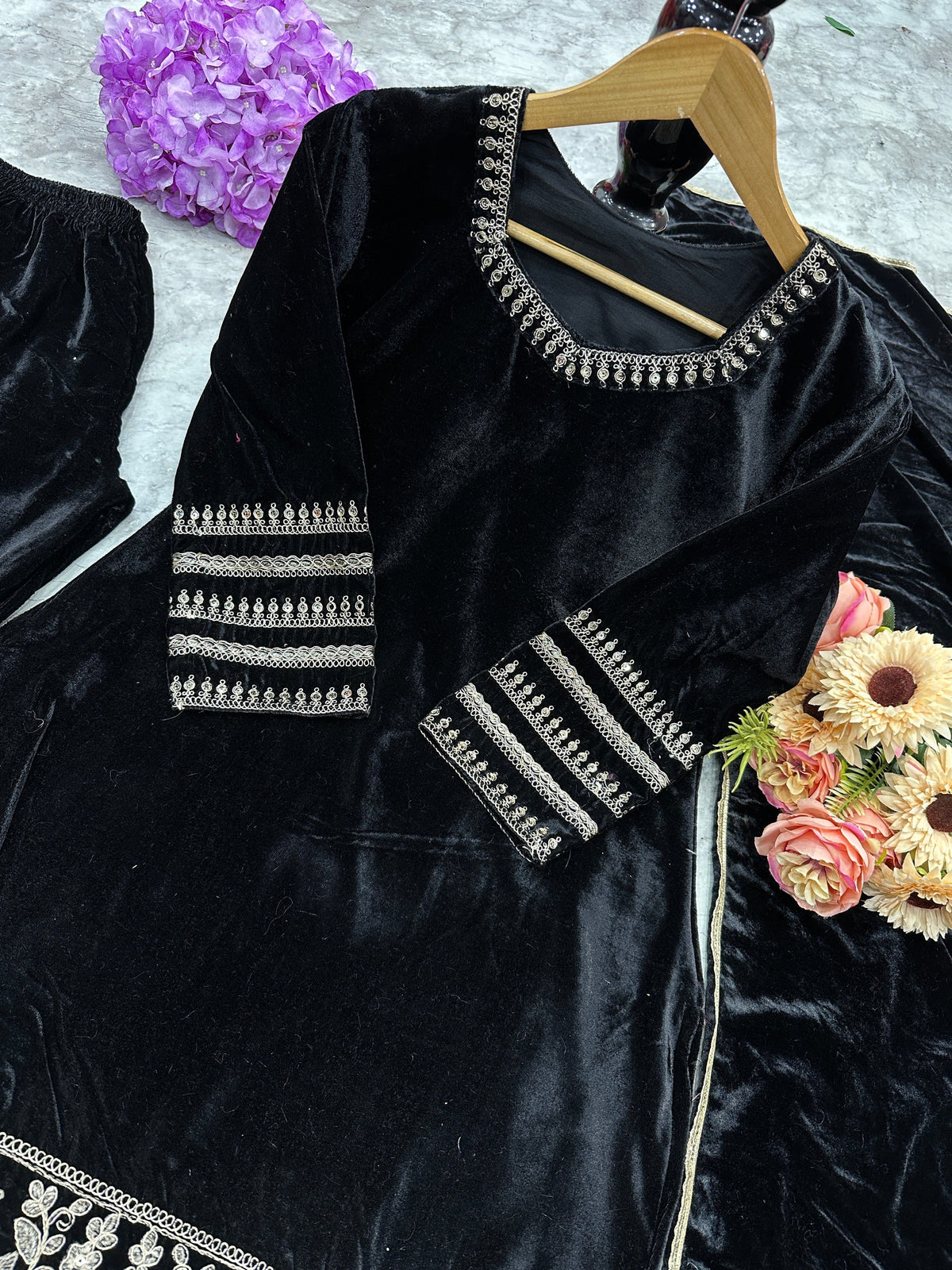 Fab Zone Designer Party Wear Beautiful Top And Bottom With Dupatta