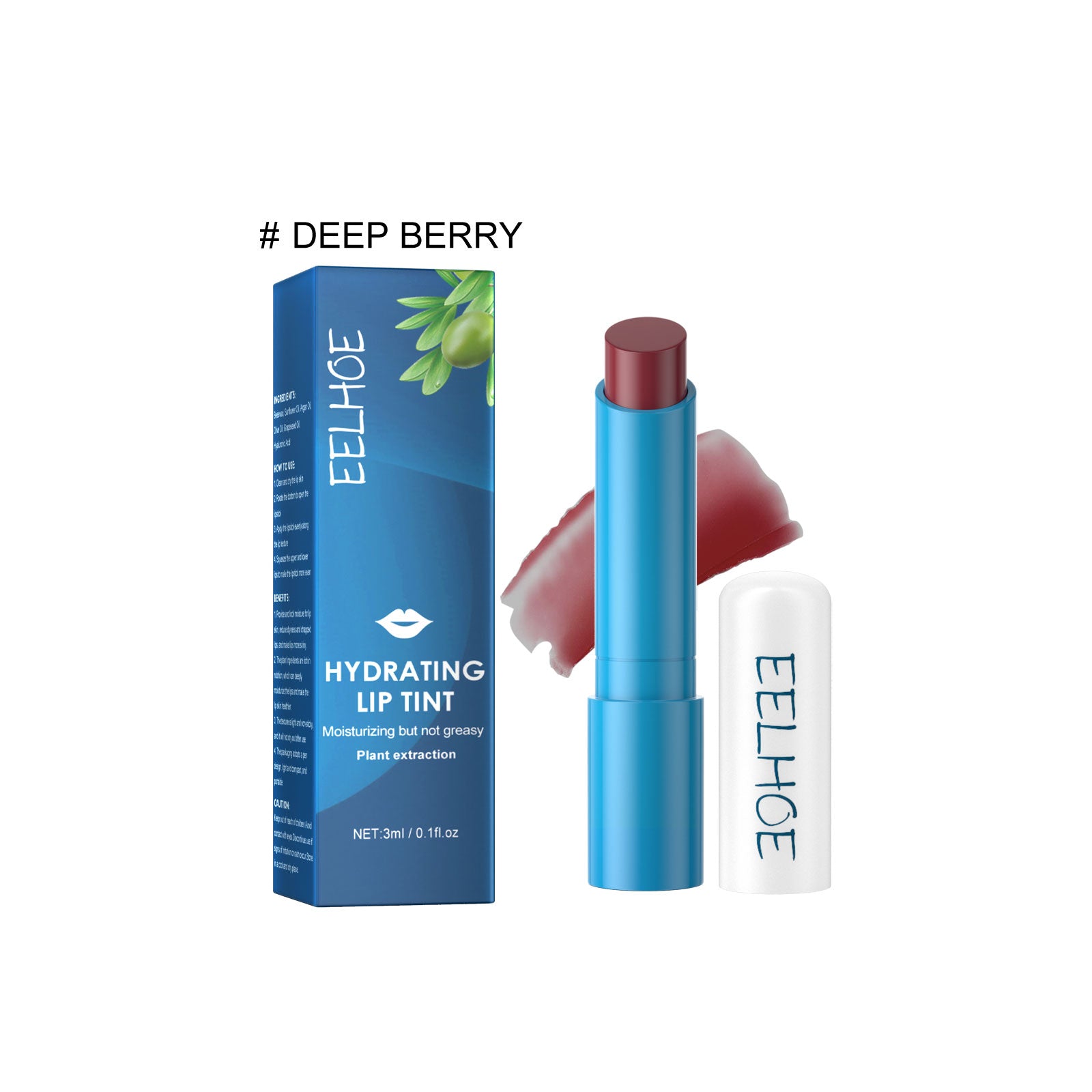 Deep Hydrating Lip Gloss, Long-Lasting Moisturizer, Chapped Lips Repair, Glossy Lips ,3ml